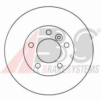 A.B.S. 16154 гальмівний диск