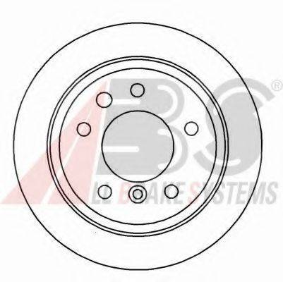 A.B.S. 16155OE гальмівний диск