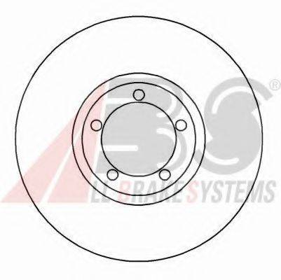 A.B.S. 16195OE гальмівний диск