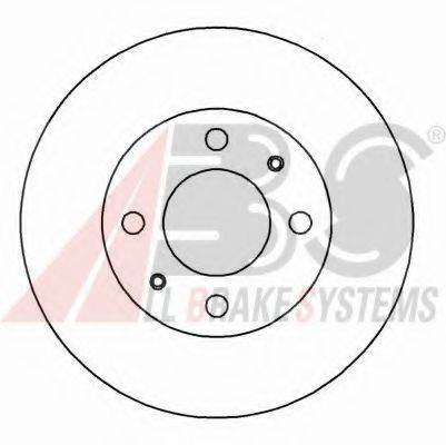 A.B.S. 16271 гальмівний диск