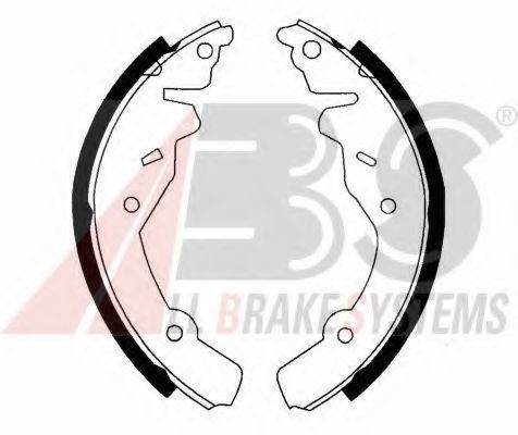 A.B.S. 40520 Комплект гальмівних колодок