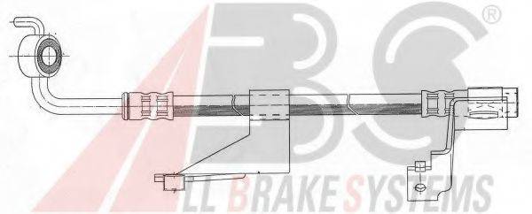 A.B.S. SL4858 Гальмівний шланг