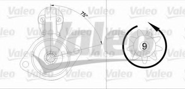 VALEO 436024 Стартер