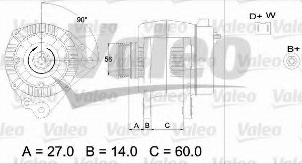 VALEO 436482 Генератор