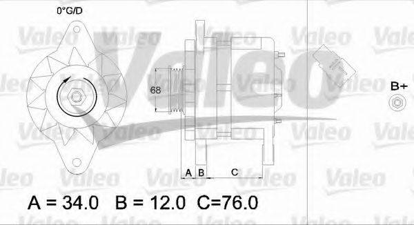 VALEO 436533 Генератор