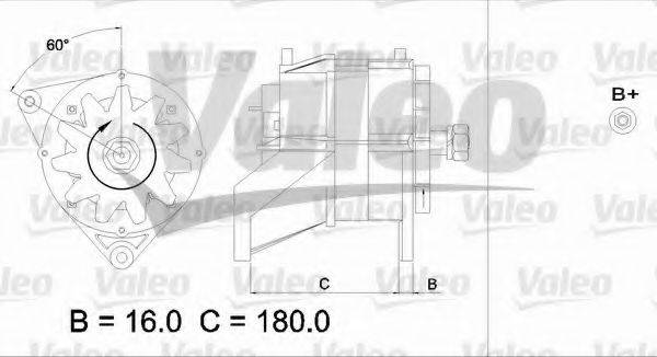 VALEO 436584 Генератор