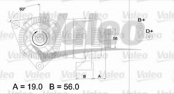 VALEO 436666 Генератор