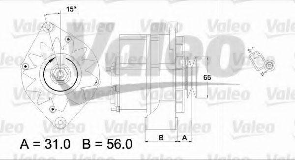 VALEO 436722 Генератор