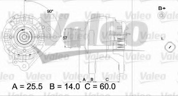 VALEO 437317 Генератор