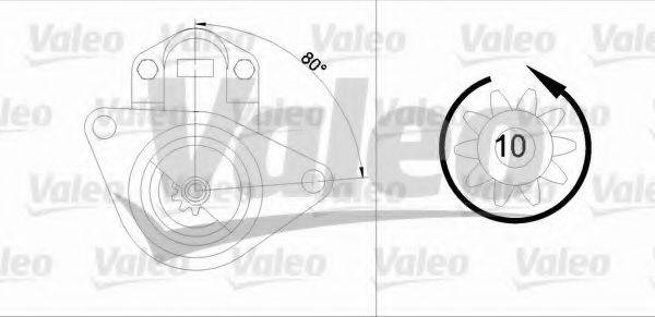 VALEO 455732 Стартер