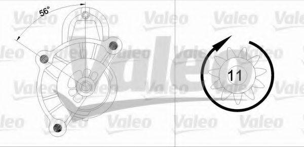 VALEO 455928 Стартер