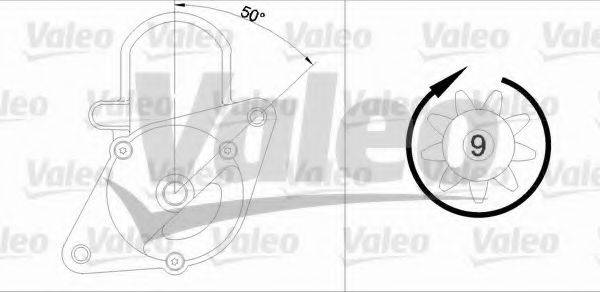 VALEO 455931 Стартер