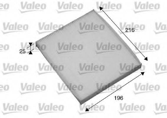 VALEO 698870 Фільтр, повітря у внутрішньому просторі