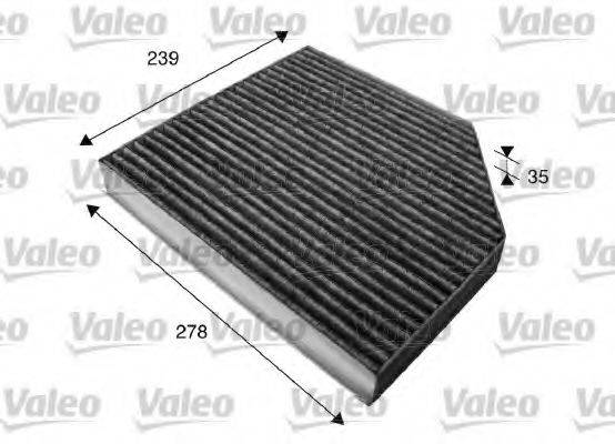 VALEO 715580 Фільтр, повітря у внутрішньому просторі