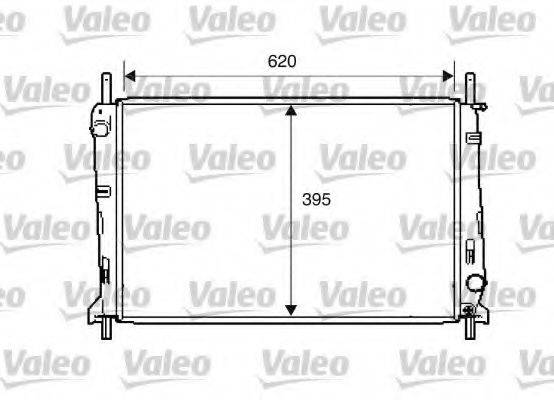 VALEO 734303 Радіатор, охолодження двигуна