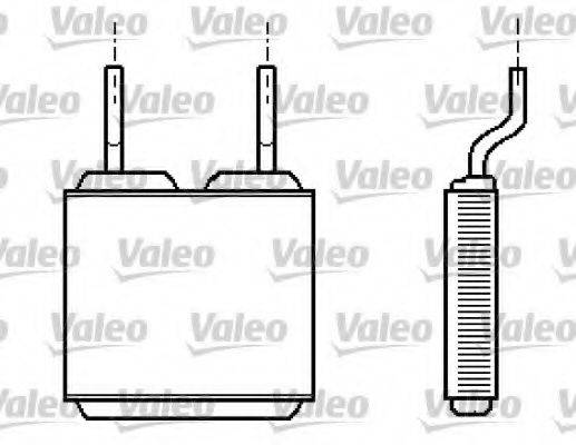 VALEO 812149 Теплообмінник, опалення салону