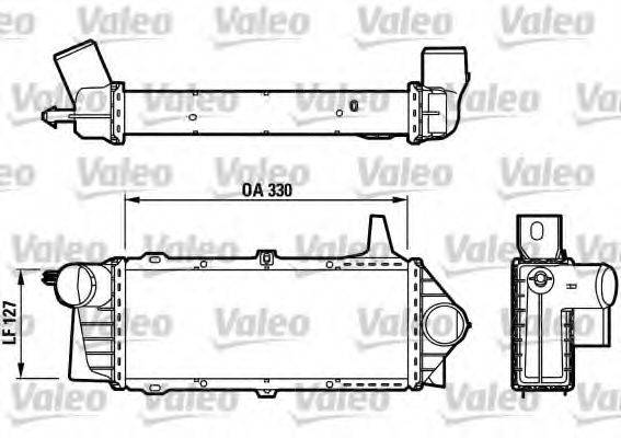 VALEO 817388 Інтеркулер