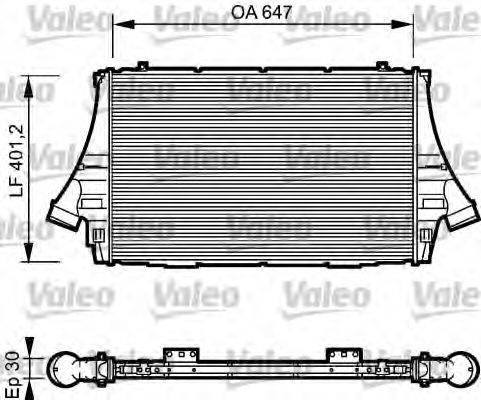 VALEO 817998 Інтеркулер