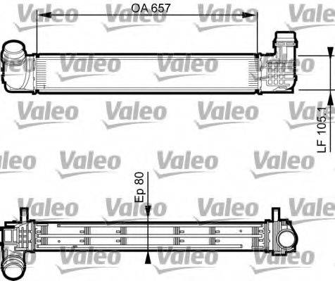 VALEO 818270 Інтеркулер