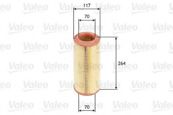 VALEO 585626 Повітряний фільтр