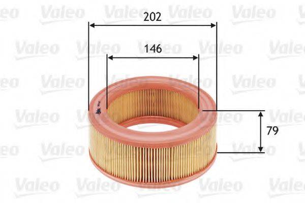 VALEO 585642 Повітряний фільтр