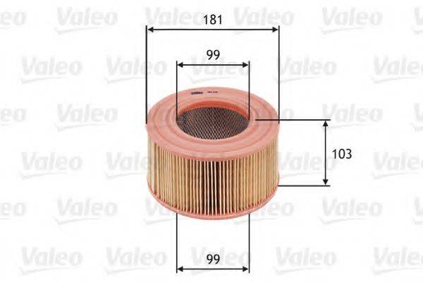 VALEO 585708 Повітряний фільтр