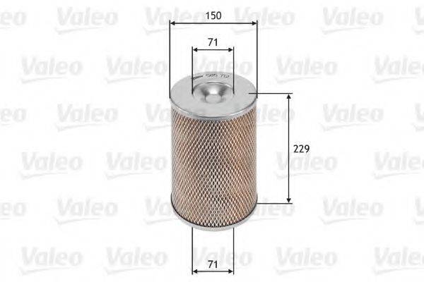 VALEO 585712 Повітряний фільтр