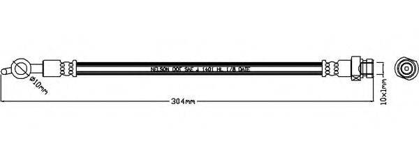 REMKAFLEX 7400 Гальмівний шланг