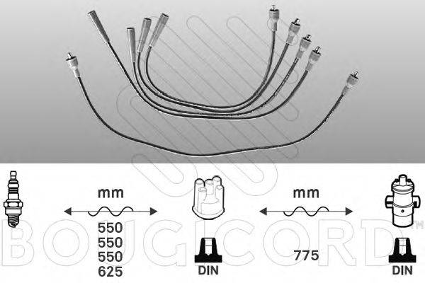 BOUGICORD 3519 Комплект дротів запалювання