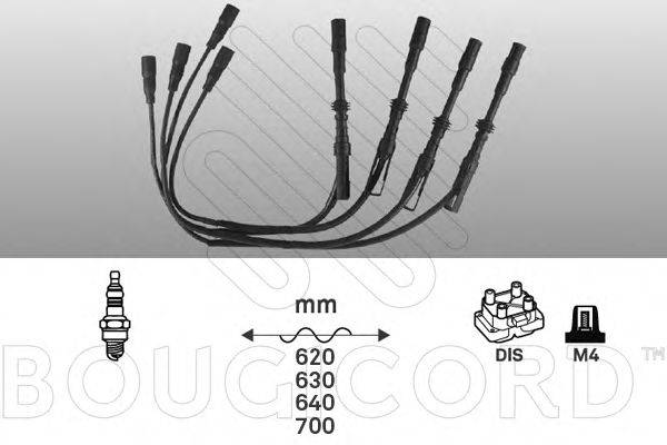 BOUGICORD 7423 Комплект дротів запалювання