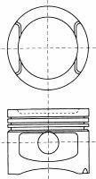 NURAL 8750180710 Поршень
