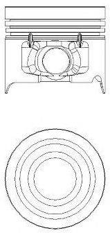 NURAL 8733510010 Поршень