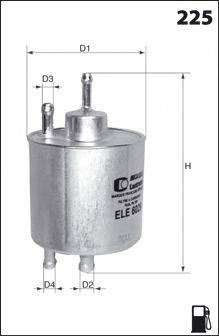 MECAFILTER ELE6028 Паливний фільтр