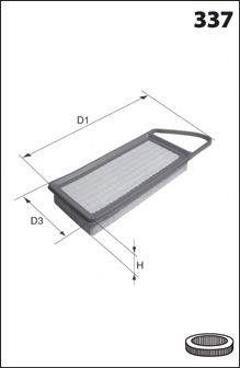 MECAFILTER ELP9026 Повітряний фільтр