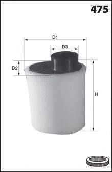MECAFILTER EL1558 Повітряний фільтр