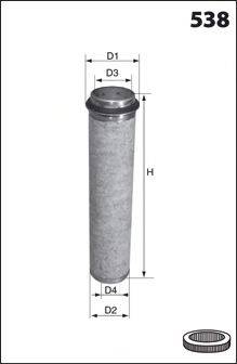 MECAFILTER FA3436 Фільтр додаткового повітря