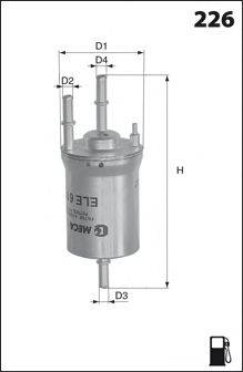 MECAFILTER ELE6101 Паливний фільтр