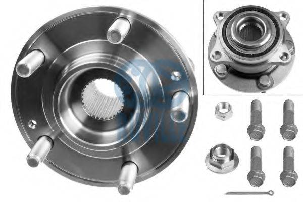 RUVILLE 8969 Комплект підшипника маточини колеса