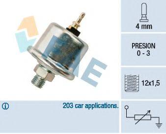 FAE 14730 Датчик, тиск олії
