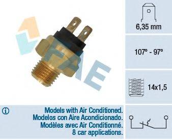 FAE 36030 Термивимикач, вентилятор радіатора