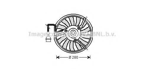 AVA QUALITY COOLING AI7511 Вентилятор, охолодження двигуна