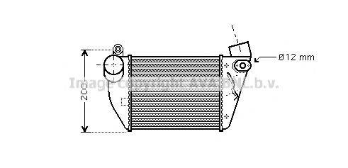 AVA QUALITY COOLING AIA4224 Інтеркулер