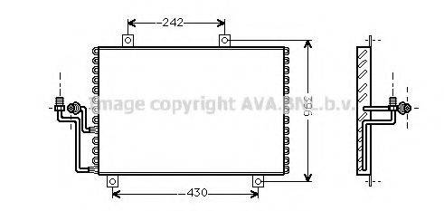 AVA QUALITY COOLING AL5062 Конденсатор, кондиціонер