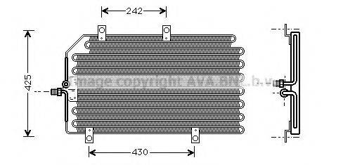 AVA QUALITY COOLING ALA5065 Конденсатор, кондиціонер