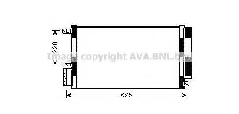 AVA QUALITY COOLING ALA5115D Конденсатор, кондиціонер