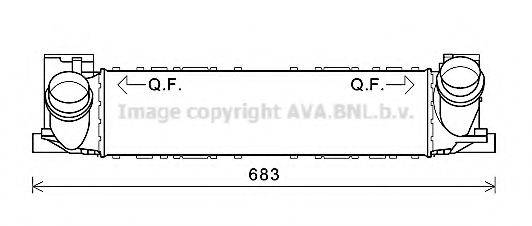 AVA QUALITY COOLING BW4464 Інтеркулер