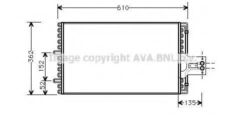 AVA QUALITY COOLING CN5099 Конденсатор, кондиціонер