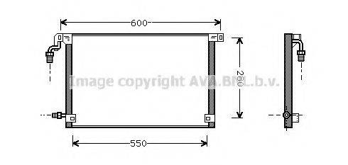 AVA QUALITY COOLING CN5131 Конденсатор, кондиціонер