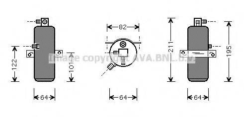 AVA QUALITY COOLING CND202 Осушувач, кондиціонер