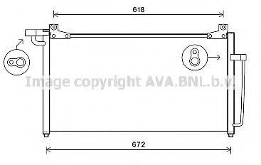 AVA QUALITY COOLING DW5126 Конденсатор, кондиціонер